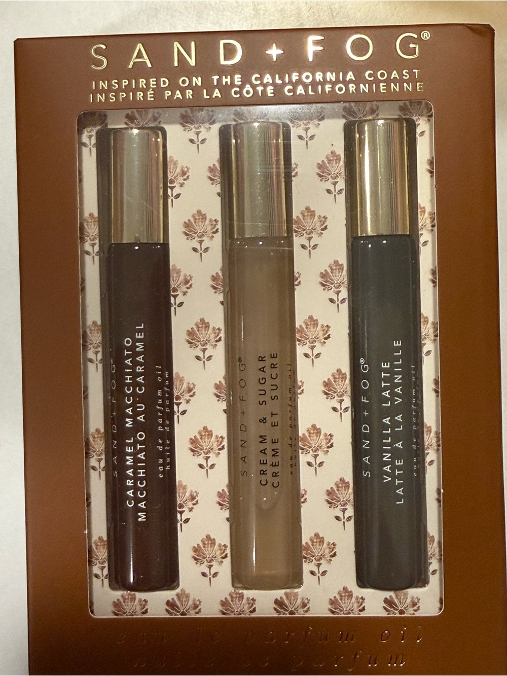 SAND + FOG 3-Piece Roll-On Set